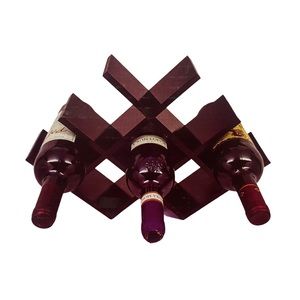 Sorbus dark mahogany Butterfly Wine Rack